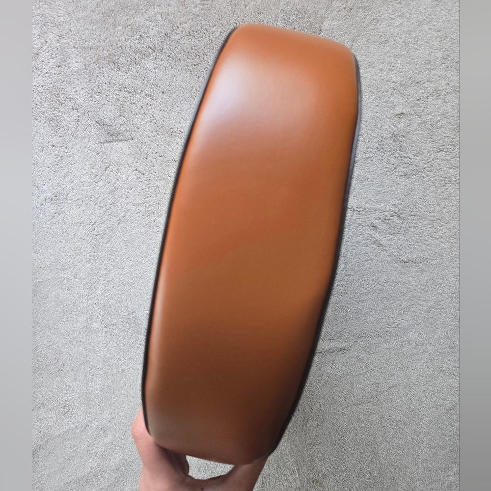 STAUD Polished Crescent Moon Shoulder Bag in Tan - Picture 13 of 15